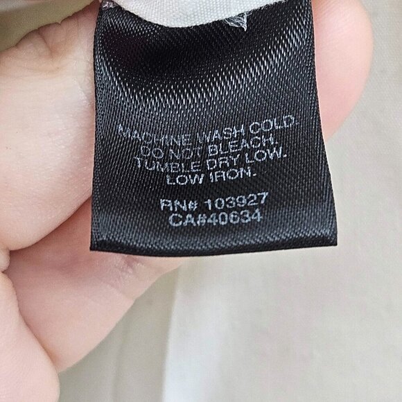 Marc Jacobs Zebra Print Longline Coat Jacket Yellow Beige & White Women's Size M - Picture 8 of 12